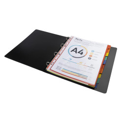 Intercalaires carte 220g 10 positions - A4 maxi