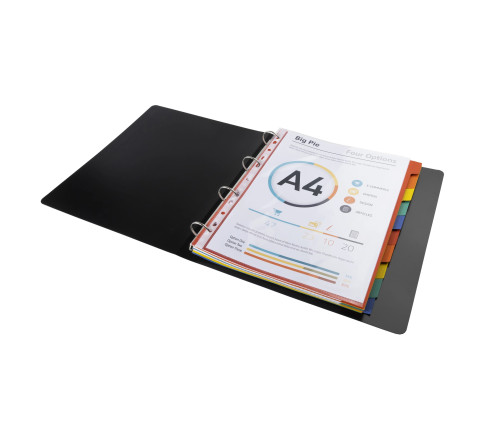 Intercalaires carte 220g 10 positions - A4 maxi