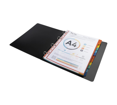 Intercalaires carte 220g 12 positions - A4 maxi
