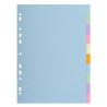 Intercalaires carte pastel 170g Forever 10 positions - A4+
