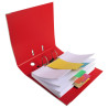 Paquet 100 fiches intercalaires trapézoïdales unies perforées Forever - 105x240mm