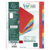 Intercalaires carte lustrée 400g 12 positions - A4 maxi