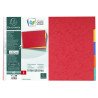 Intercalaires carte lustrée 400g 5 positions - A3