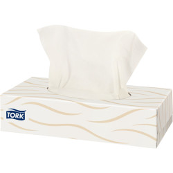 Lot de 30 boites de 100 mouchoirs TORK 2 plis