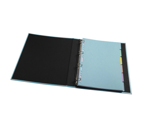 Intercalaires carte lustrée 400g/m2 Aquarel 6 positions - A4
