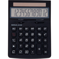 Machine à calculer de bureau MAUL 12 chiffres Green 850