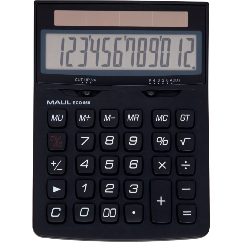 Machine à calculer de bureau MAUL 12 chiffres Green 850