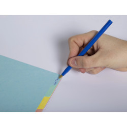 Intercalaires carte lustrée 400g/m2 Aquarel 12 positions - A4