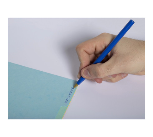 Intercalaires carte lustrée 400g/m2 Aquarel 12 positions - A4
