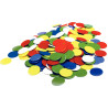 Sachet de 1000 jetons en plastique opaque diamètre 19mm