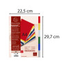 Intercalaires polypropylène souple 6 positions - A4