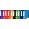 Lot de 10 classeurs à levier IDERAMA pour format A4, dos 7 cm, coloris