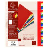 Intercalaires imprimés numériques PP couleurs 12/100e - 31 positions - A4+