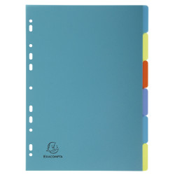 Intercalaires poplypropylène recyclé Forever® 6 positions - A4