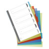 Intercalaires poplypropylène recyclé Forever® 6 positions - A4