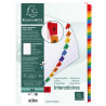 Intercalaires Imprimés numériques carte blanche 160g/renforts couleurs + page de garde - 31 positions - A4
