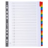 Intercalaires Imprimés numériques carte blanche 160g- 31 positions - A4 Maxi