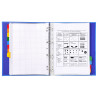 Intercalaires carte blanche 160g - 12 positions - A4+