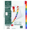 Intercalaires carte blanche 160g - 12 positions - A4+