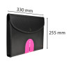 Trieur Exafolio avec porte-bloc et valisette Exactive - 6 compartiments