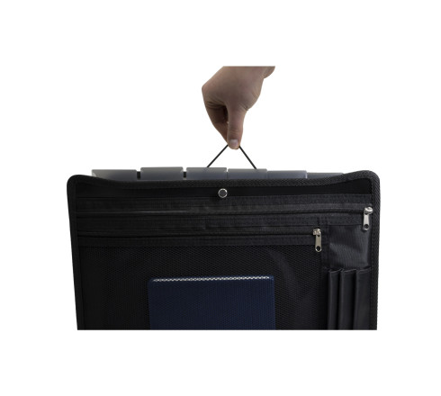 Trieur Exafolio avec porte-bloc et valisette Exactive - 6 compartiments