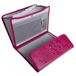 Folio trieur 6 compartiments polypropylène recyclé Maïa - A4