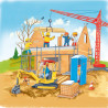 Puzzle 3 niveaux 35 pièces, la maison en construction