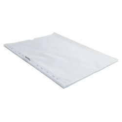 Bloc 50 pochettes perforées PP lisse Quick Doc - A4