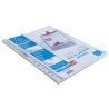 Bloc 50 pochettes perforées PP lisse Quick Doc - A4