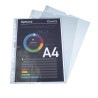 Bloc 50 pochettes perforées PP lisse Quick Doc - A4