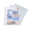 Sachet de 100 pochetttes perforées Polypropylène grainé 5/100e - A5