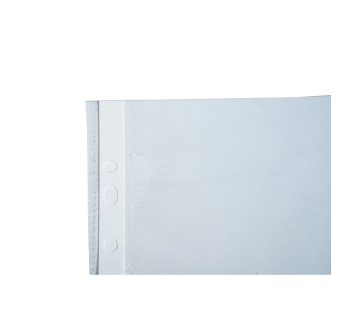 Sachet de 100 pochettes perforées polypropylène Grainé 38 microns - A4