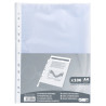 Sachet de 100 pochettes perforées polypropylène Grainé 38 microns - A4