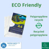 100 pochettes perforées PP recyclé Forever 6/100e