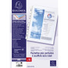 Sachet de 10 pochettes à soufflet sans rabat - polypropylène 20/100e - A4