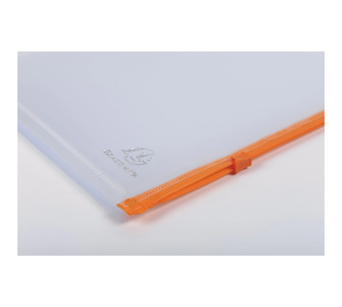 Sachet de 5 pochettes zip perforées polypropylène Exactive - A4