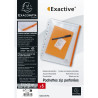 Sachet de 5 pochettes zip perforées polypropylène Exactive - A4