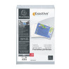 Sachet de 20 pochettes perforées horizontales Exactive - polypropylène lisse 5,5/100e