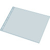Sachet de 20 pochettes perforées horizontales Exactive - polypropylène lisse 5,5/100e