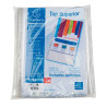 Sachet de 100 pochettes perforées polypropylène lisse Qualité + - A4
