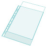 Sachet de 20 pochettes perforées pour classeur Exactive - polypropylène lisse 5,5/100e
