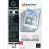 Sachet de 20 pochettes perforées pour classeur Exactive - polypropylène lisse 5,5/100e