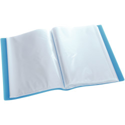 Carton de 5 protège-documents COLOR FRESH 200 vues, coloris assortis