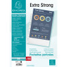 Sachet de 100 pochetttes perforées Polypropylène Premium grainé 8/100e - A4
