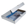 Sachet de 50 pochettes perforées polypropylène lisse Haute qualité 9/100e - A4