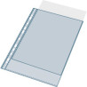 Sachet de 50 pochettes perforées polypropylène lisse Haute qualité 9/100e - A4