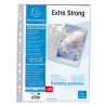 Sachet de 50 pochettes perforées polypropylène lisse Haute qualité 9/100e - A4