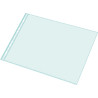Sachet de 10 pochettes perforées biseautées pour classeur Exactive - polypropylène lisse 5,5/100 - A3