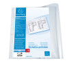 Sachet de 10 pochettes perforées polypropylène lisse Haute Qualité 9/100e - A3 horizontal