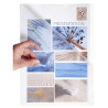 Etui carton de 100 pochettes coin Stop doc polypropylène lisse 11/100e - A4